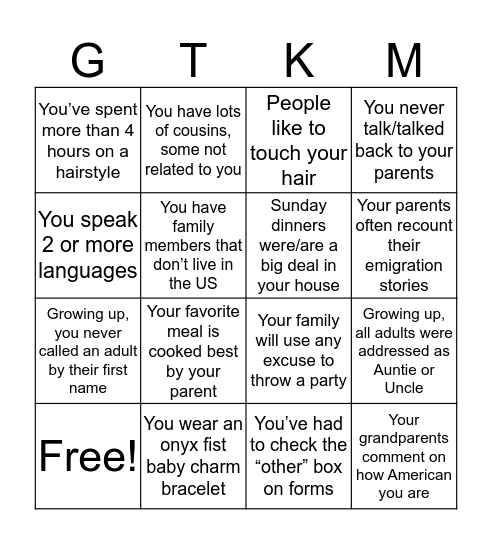 Get-To-Know-Me Bingo Card