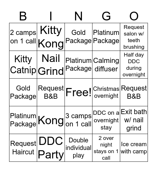 REVENUE BOOSTER! LEVEL 2 Bingo Card