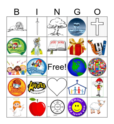 First Baptist Bingo Card