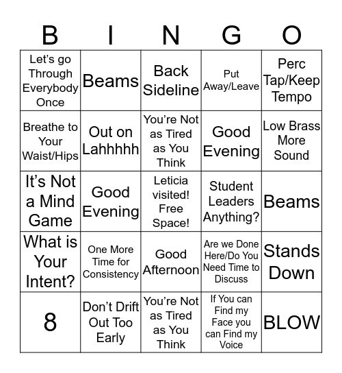 Batu Bingo Card