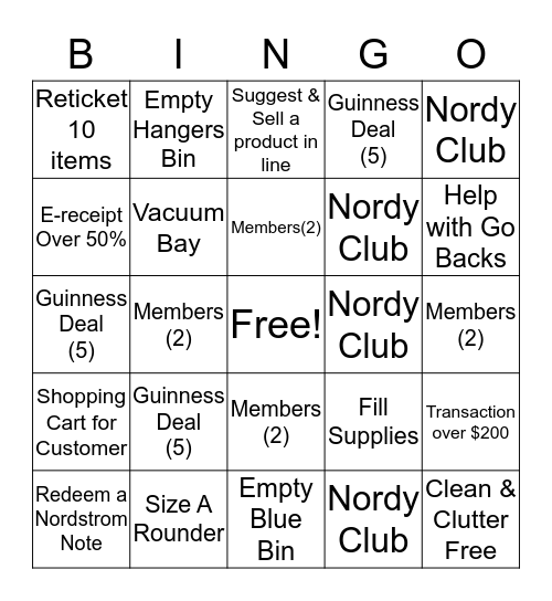 Innovators BINGO Card