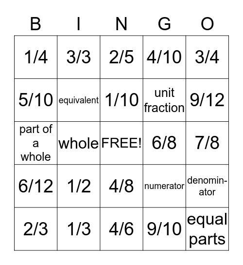 Bingo for Finn Bingo Card