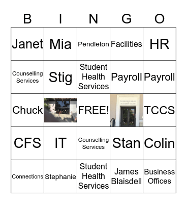 TCCS Bingo Card