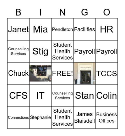 TCCS Bingo Card