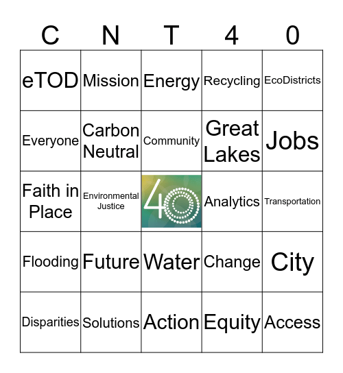 CNT Buzzword Bingo! Bingo Card