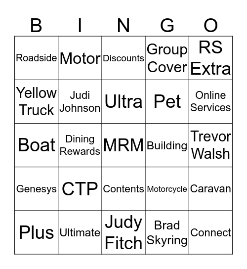 MEMMM Bingo October 2019 Bingo Card