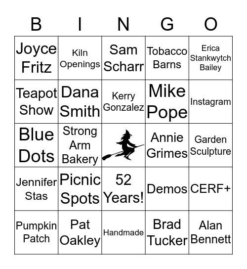 Pumpkin Bingo! Bingo Card