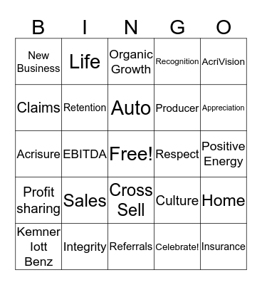 We Celebrate How Good We Are! Bingo Card