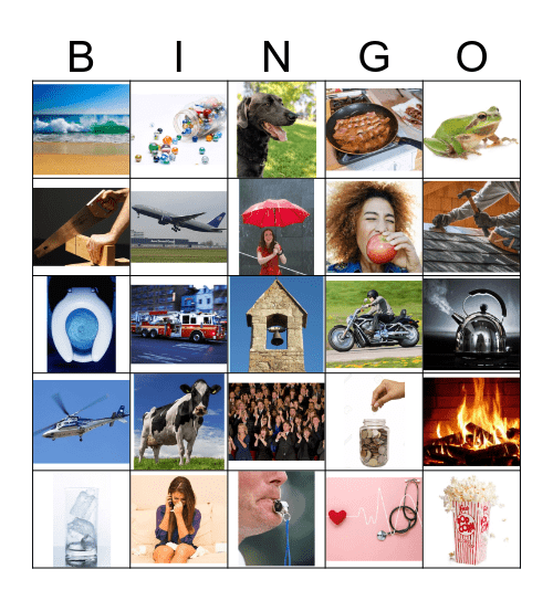 S O U N D Bingo Card