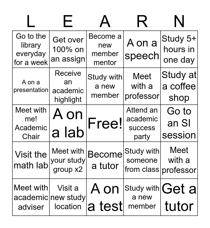 new class bingo