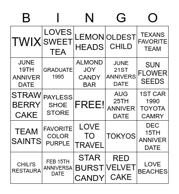 BOARD-ROOM BINGO Card