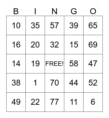 During the month of April, play BINGO with At Home Healthcare. Numbers will be delivered each week. Winning cards should be turned into Vera: 903.930.4777 Bingo Card
