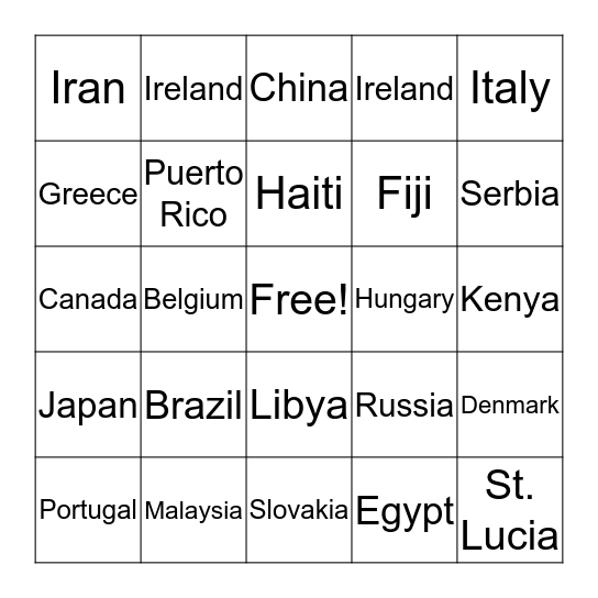 Diversity & Inclusion Bingo Card