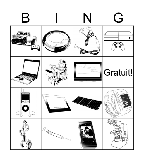 La technologie Bingo Card