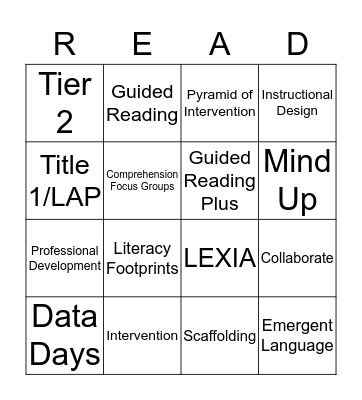 Collaboration Bingo Card