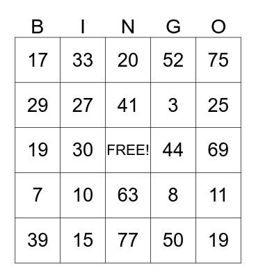 In April, play BINGO with At Home Healthcare! Numbers will be announced weekly. Winners should contact Vera: 903.930.4777 Bingo Card