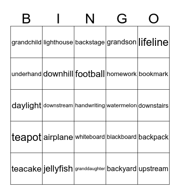 Red 136 Bingo Card