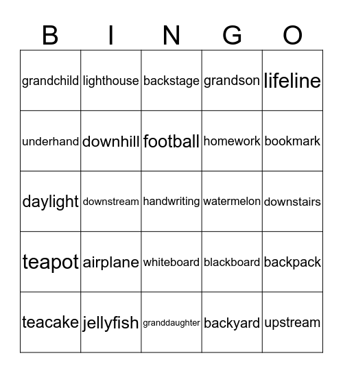 Red 136 Bingo Card