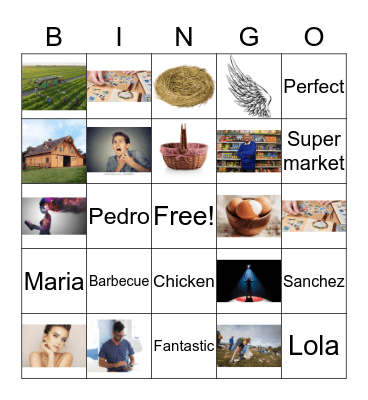 No Eggs Maria Bingo Card