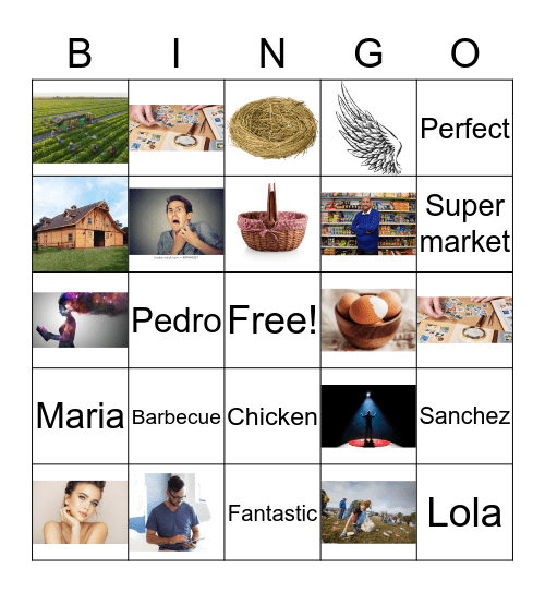 No Eggs Maria Bingo Card