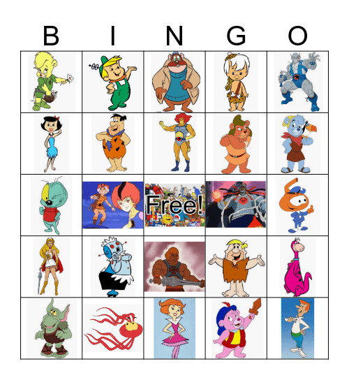 Bam Bam Bingo Card