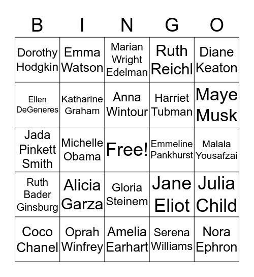 IDOC & OWA BINGO Card