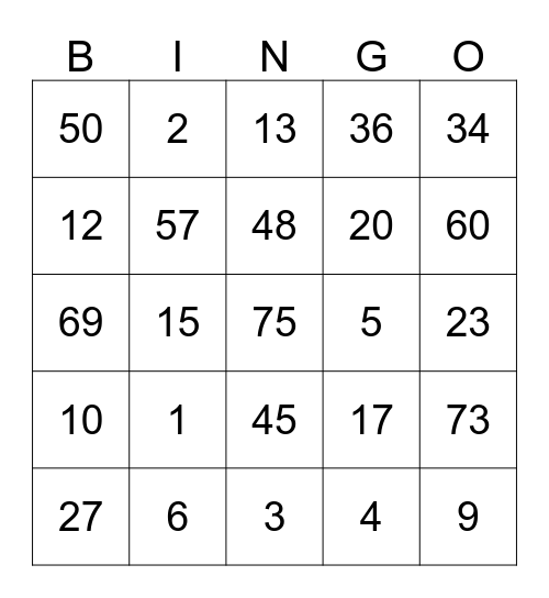 rothy bingo!!! Bingo Card