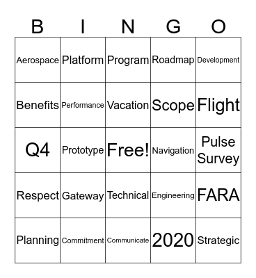FMA BINGO  Bingo Card