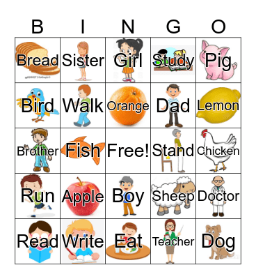 1st Six Weeks Review Bingo Card