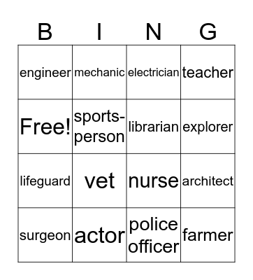 Make a Difference Bingo Card
