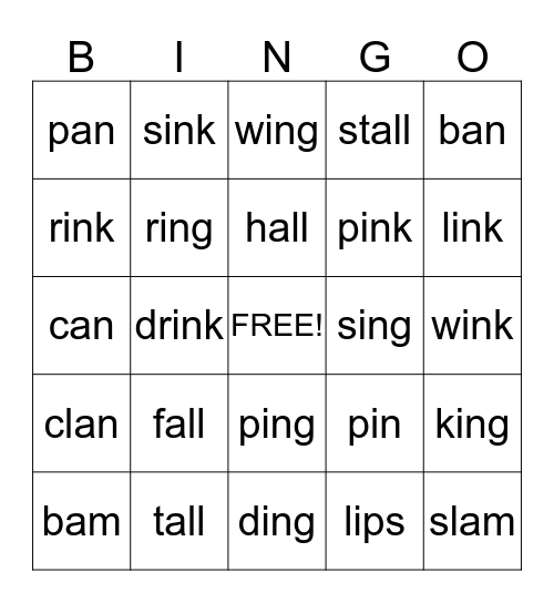 Holden's Bingo! Bingo Card