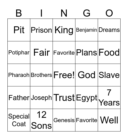 Trek: An Adventure in Trust Bingo Card