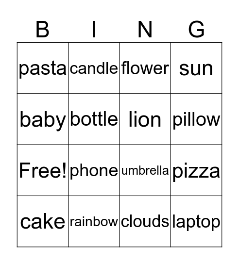 Diwali Bingo Card