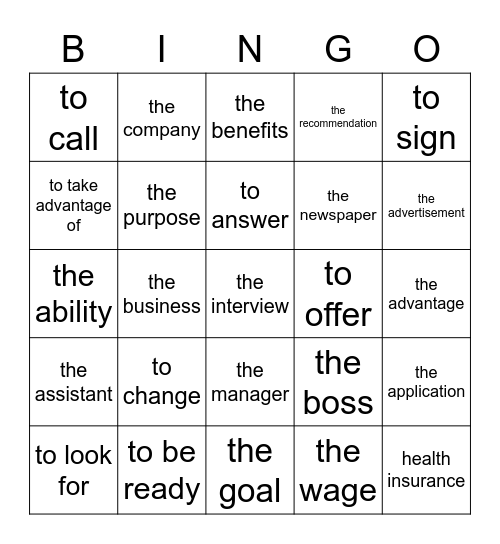 List #3 Carerras Bingo Card