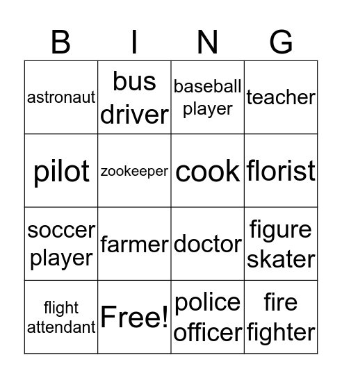 What do you have on Monday? Bingo Card