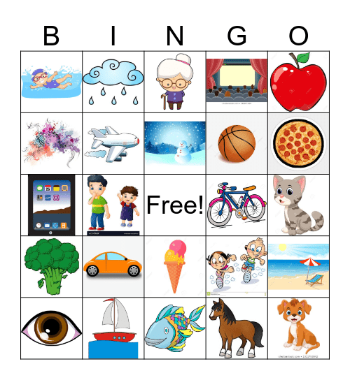 Social Bingo Card