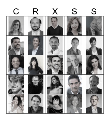 I Encuentro Crossers Bingo Card