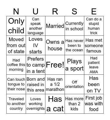 Nurse Bingo Cards on Bingo Baker