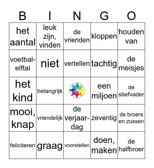 WIR Bingo Card