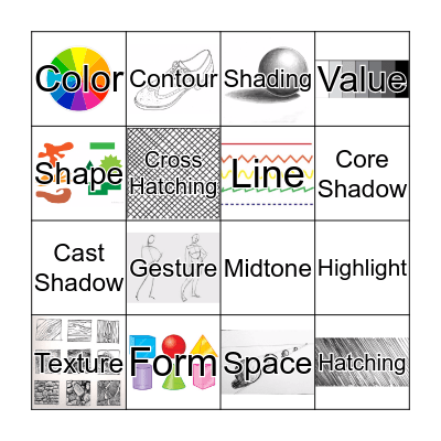 1st 6 Weeks Test Review Bingo Card