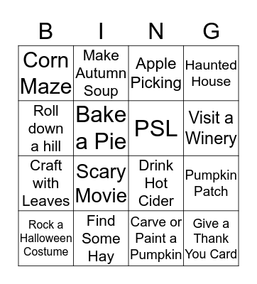 Be Basic Bingo Card