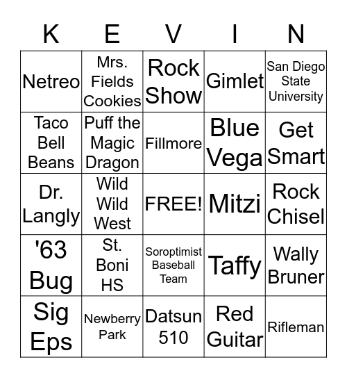 HAPPY 50TH BIRTHDAY DADDY Bingo Card