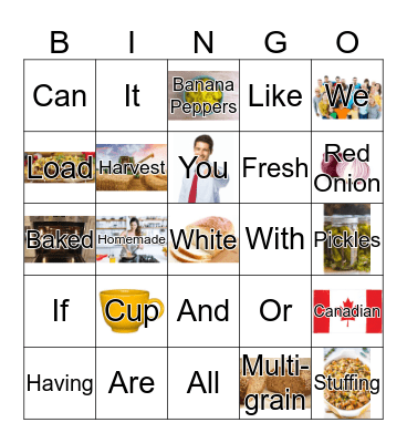 Eastside Eatery Bingo Card