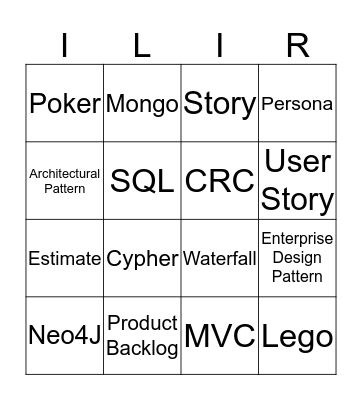 Ilir Bingo Card
