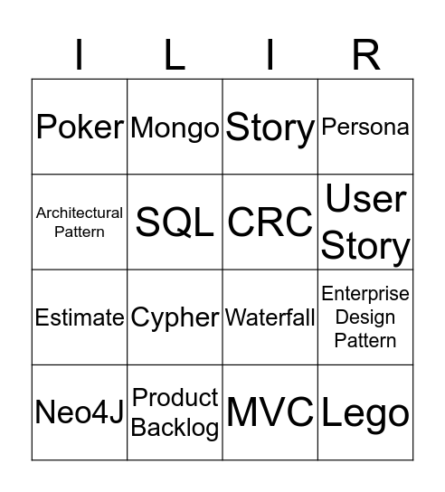 Ilir Bingo Card