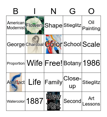 Bing O' Bingo Card