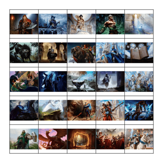 _____________________ Bingo Card