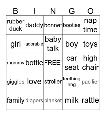 Claire Hanna Bingo Card