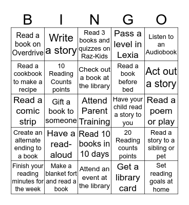 #iInspireBingo October 2019 Bingo Card