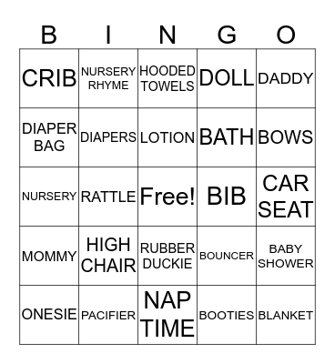 UNICORN BINGO Card